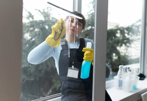 Nettoyage de vitres intérieures et extérieures à Chavigny